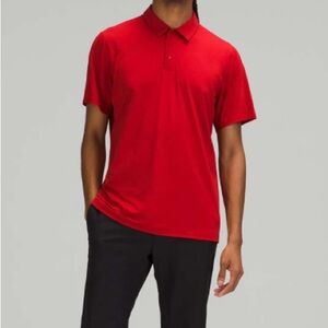 Lululemon Snap Performance Polo Red‎ Size XXL
